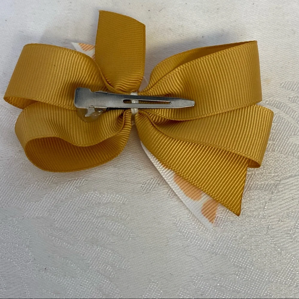 Fall Harvest Halloween hair clips handmade